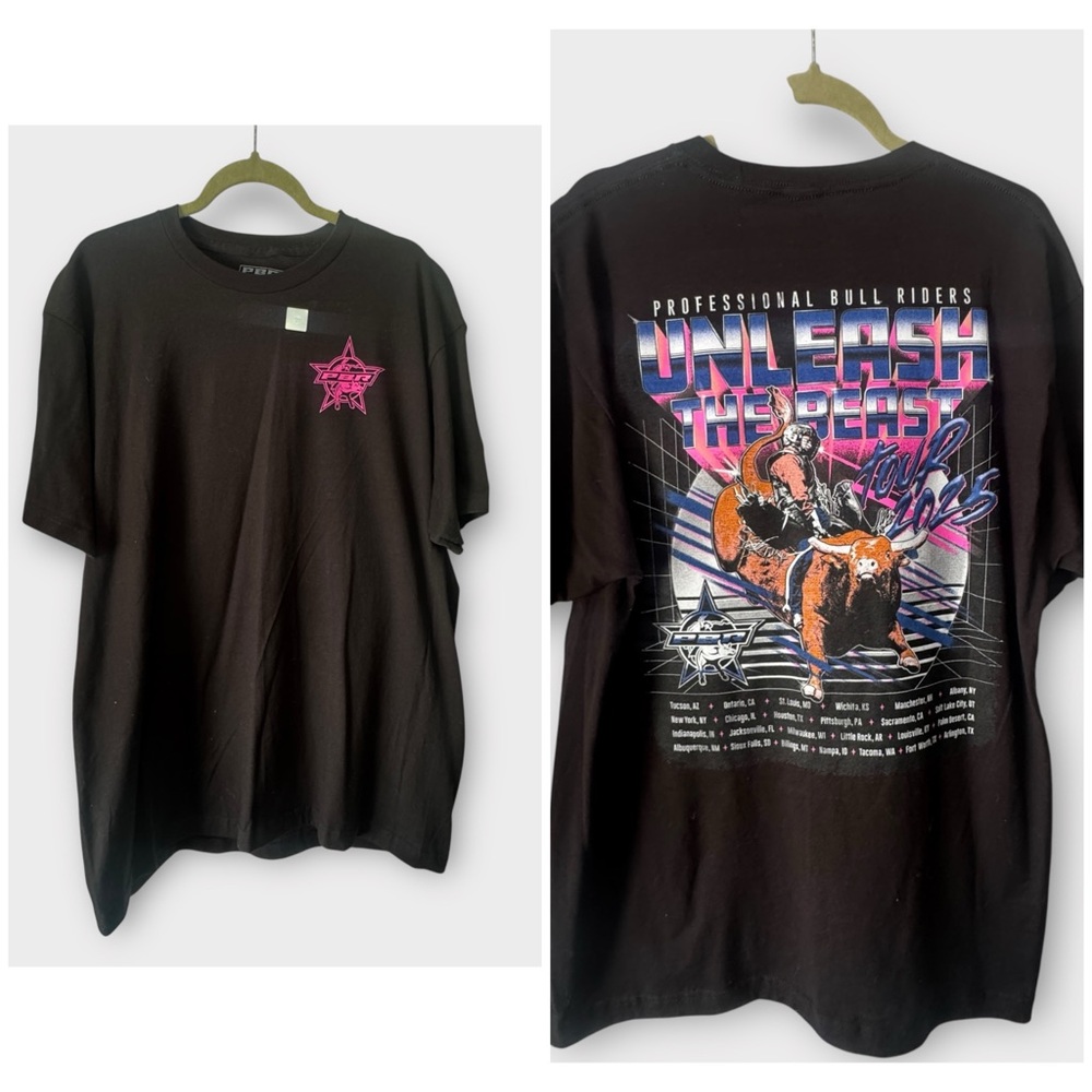 NEW PBR Unlease the Beast 2025 tshirt, unisex XL